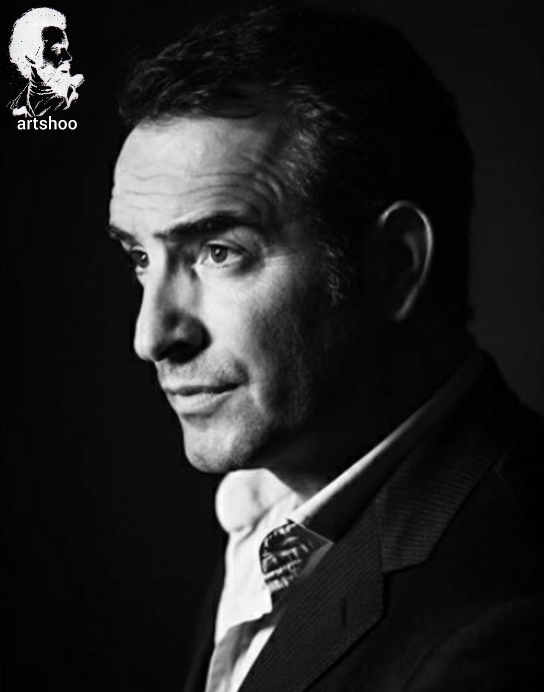 مدل پرتره سیاه قلم